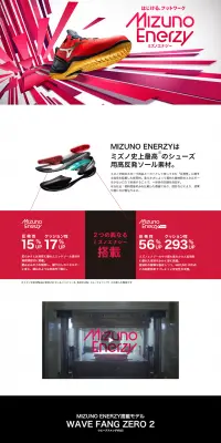 MIZUNOENERZY LP design (sports / Pink shades / Cool style) PC version