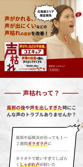 Koecure LP design (First Aid and Protective Supplies / Red tones / Simple) Mobile version