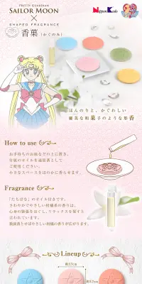 美少女戦士セーラームーン×香菓のLPデザイン（日用雑貨／ホワイト系／キレイ系）PC版