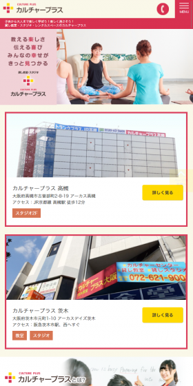 Rental Studio LP design (Services, Insurance, and Finance / Pink shades / Lively type) Mobile version