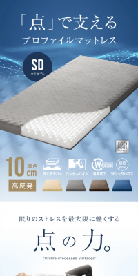 Profiled High-Resilience Mattress