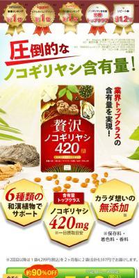 贅沢ノコギリヤシ420