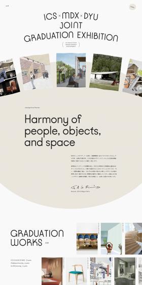 Harmony of people, objects, and space