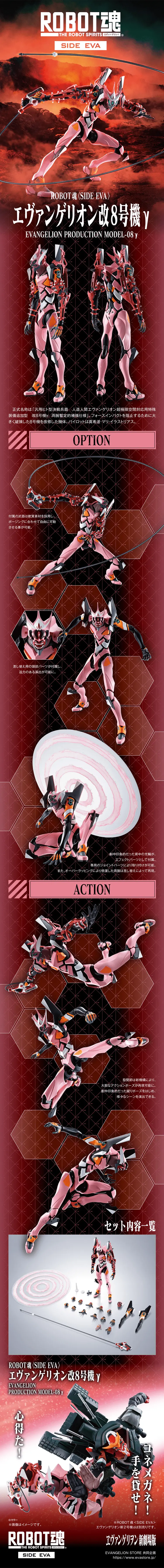 ROBOT Damashii＜SIDEEVA＞Evangelion Kai Unit-08 LP design (Kids, Baby, Toys / Red tones / Cool style) PC version