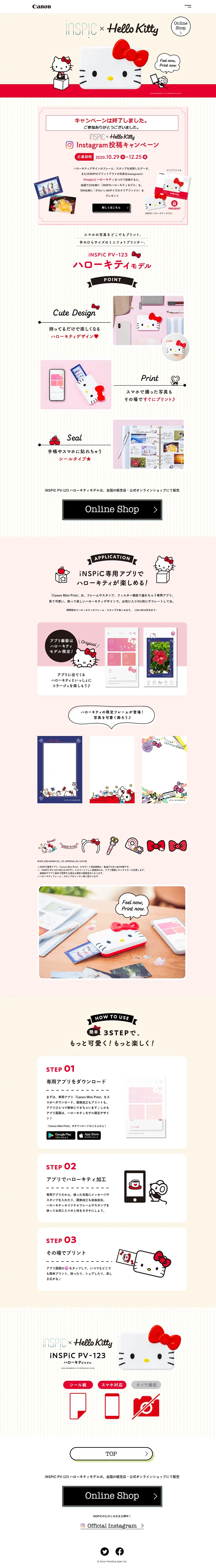 iNSPiCPV-123 Hello Kitty Model LP design (pc / White-based / Cute style) PC version