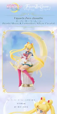 スーパーセーラームーン-Bright Moon & Legendary Silver Crystal-のLPデザイン（玩具・ホビー・フィギュア／ブルー系／神秘系）PC版