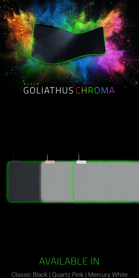 Goliathus ChromaのLPデザイン（パソコン・周辺機器／ブラック系／かっこいい系）スマホ版
