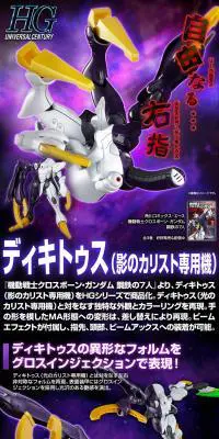 ＨＧ 1/144 ディキトゥスのLPデザイン（玩具・ホビー・フィギュア／ブラック系／かっこいい系）PC版