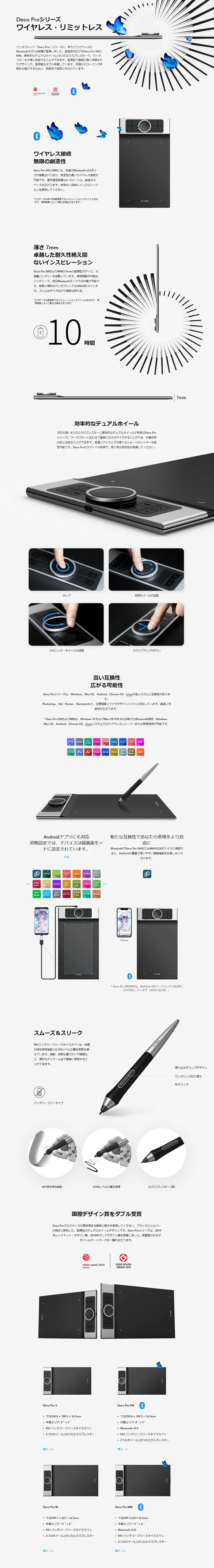 Deco Pro MW/SWのLPデザイン（パソコン・周辺機器／グレー系／シンプル系）PC版