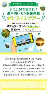 ポッカサッポロのLPデザイン（イベント・キャンペーン・ギフト／イエロー系／爽やか系）スマホ版