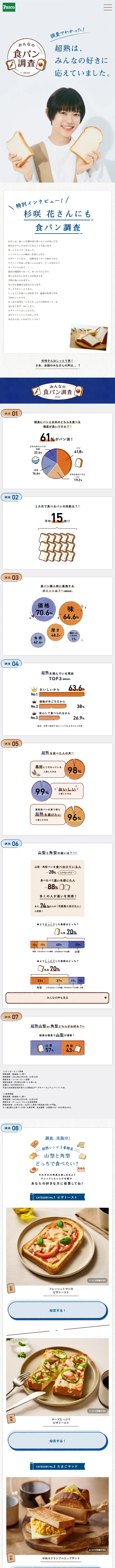 Everyone's Bread Survey 2022 LP design (Diagnosis, Matching, and Summary / Shades of grey / Simple) Mobile version