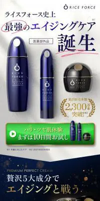 プレミアムトライアルセットのLPデザイン（スキンケア・ボディケア・ヘアケア／ブルー系／キレイ系）PC版
