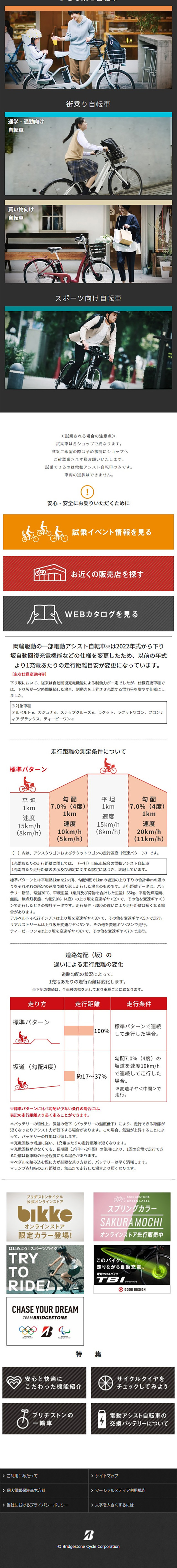 ブリヂストンの両輪駆動のLPデザイン（自転車車体・自転車用品／カラフル系／かっこいい系）スマホ版