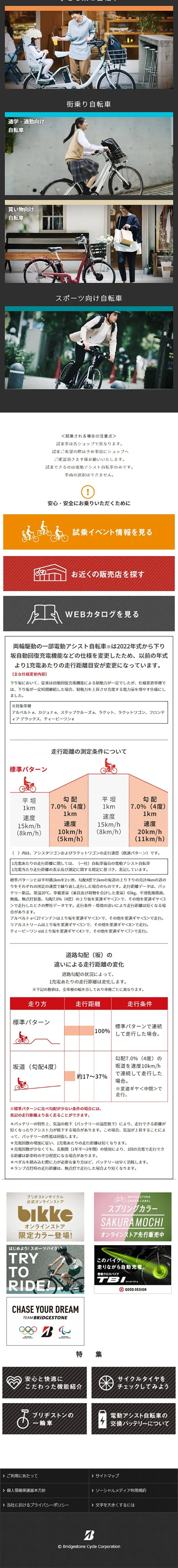 ブリヂストンの両輪駆動のLPデザイン（自転車車体・自転車用品／カラフル系／かっこいい系）スマホ版