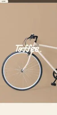 ToffeeのLPデザイン（自転車車体・自転車用品／ベージュ系／シンプル系）スマホ版