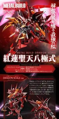 METAL BUILD DRAGON SCALE 紅蓮聖天八極式のLPデザイン（玩具・ホビー・フィギュア／レッド系／かっこいい系）PC版