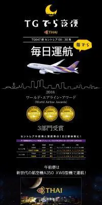 たいこくさいくうこうのLPデザイン（イベント・キャンペーン・体験／ブラック系／かわいい系）PC版