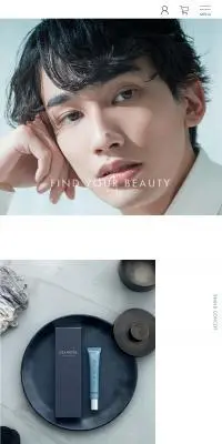 MAGI/E CICA FECTORのLPデザイン（コスメ・化粧品・コンタクトレンズ／ホワイト系／シンプル系）スマホ版