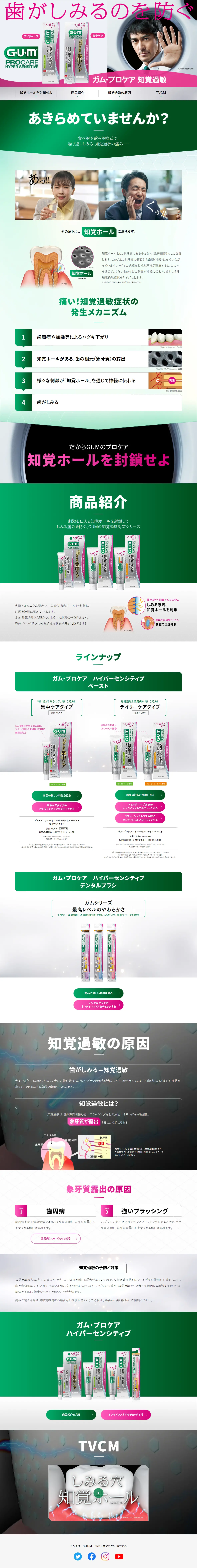 G・U・M ProCare Hypersensitive LP design (First Aid and Protective Supplies / Green tones / Trust and Safety) PC version