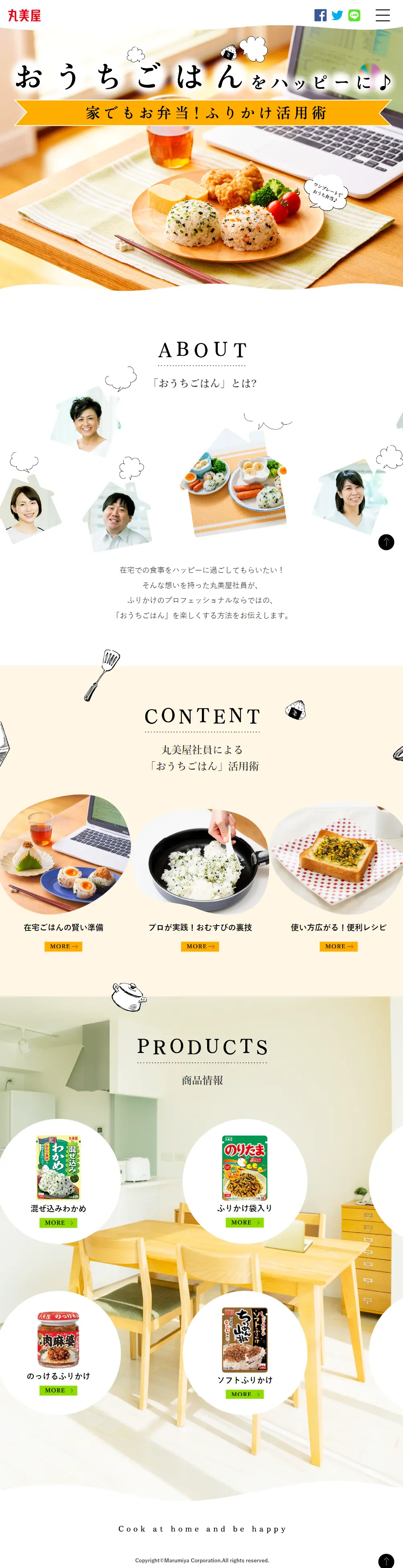 Furikake LP design (Seasonings, Sweeteners, Broth, Soup / Beige tones / Simple) Mobile version