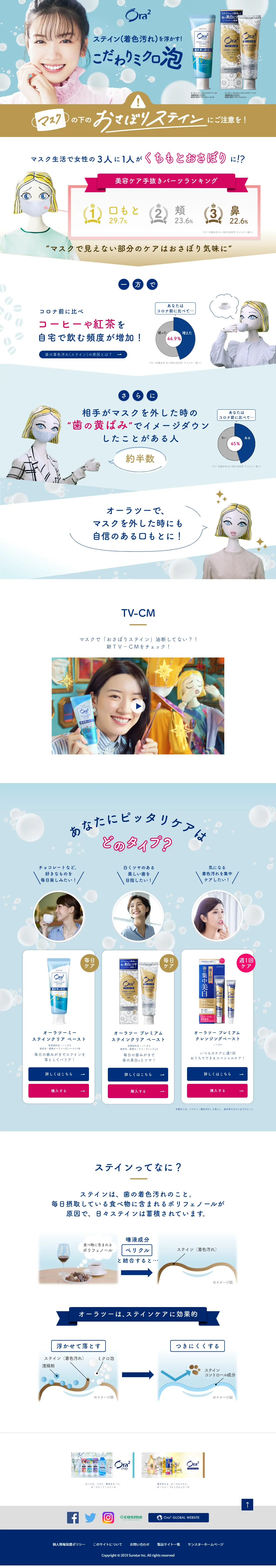 Stubborn Stain Ora2 LP design (First Aid and Protective Supplies / Shades of blue / Cute style) PC version