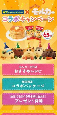 Morinaga Hotcake Mix x Molcar