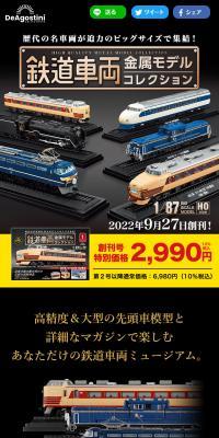Bi-weekly Railway Vehicle Metal Model Collection