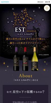 Chilean wine "Estre Reserva"