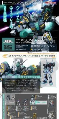 METAL ROBOT魂 (Ka signature) ＜SIDE MS＞ 量産型νガンダムのLPデザイン（玩具・ホビー・フィギュア／ホワイト系／かっこいい系）PC版