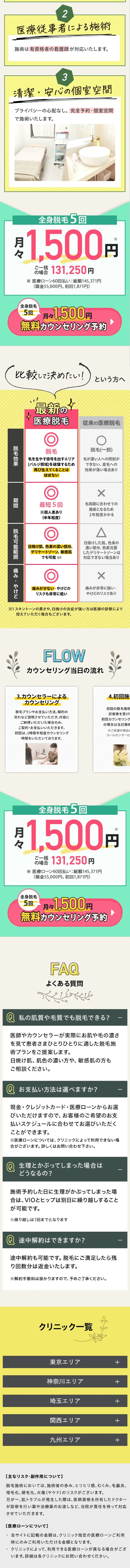 Selectable Medical Hair Removal Courses LP design (este / White-based / Cute style) PC version