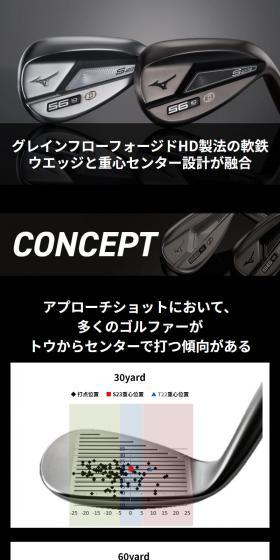 「S23」ウエッジのLPデザイン（スポーツ用品／ブラック系／高級・セレブ系）スマホ版