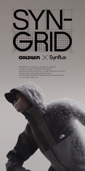 SYN-GRID LP design (Women's fashion / Shades of grey / Cool style) Mobile version