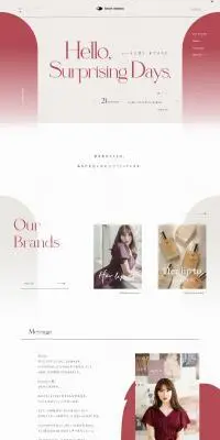 heart relationのLPデザイン（企業・会社・お店／ベージュ系／シンプル系）PC版