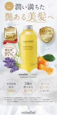 noirefletのLPデザイン（スキンケア・ボディケア・ヘアケア／ホワイト系／信頼・安心系）PC版