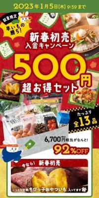 New Year's First Sale Membership Campaign