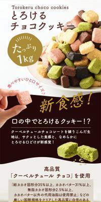 Melty Chocolate Cookies 1kg