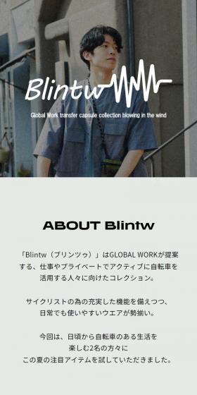 Blintw2022Summer LP design (men's fashion / Shades of grey / Stylish type) Mobile version