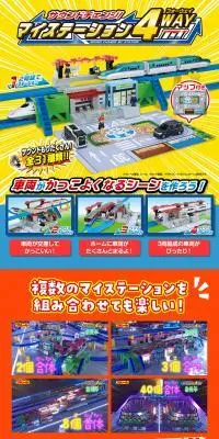 サウンドチェンジ！マイステーション4WAYのLPデザイン（玩具・ホビー・フィギュア／カラフル系／にぎやか系）スマホ版