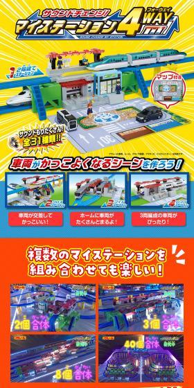 サウンドチェンジ！マイステーション4WAYのLPデザイン（玩具・ホビー・フィギュア／カラフル系／にぎやか系）スマホ版