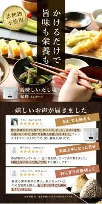 香煙のだし塩のLPデザイン（調味料・甘味料・ダシ・スープ／ブラウン系／和風系）PC版