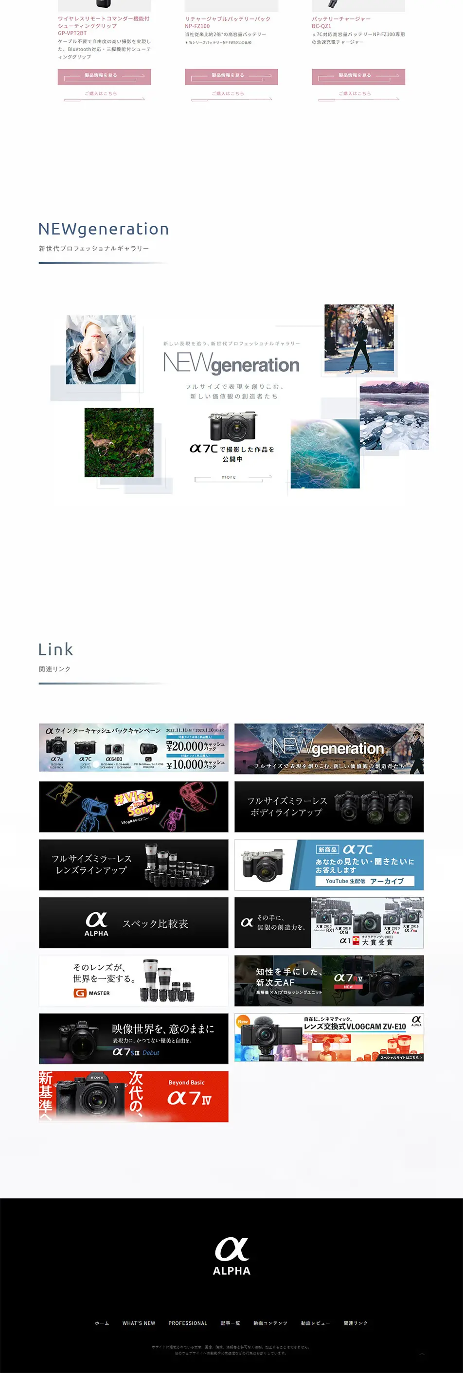 α7CのLPデザイン（カメラ・デジタルカメラ／グリーン系／スタイリッシュ系）PC版