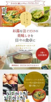 Miso Soup & Kale Soup Campaign