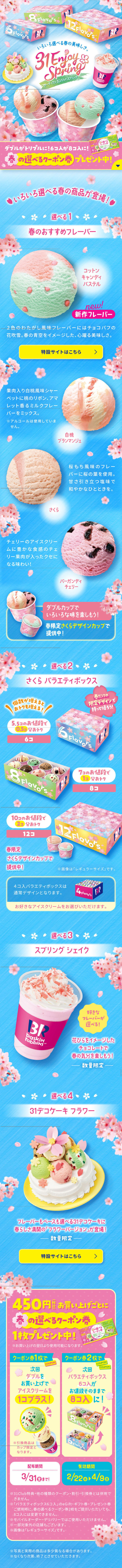 31EnjoySpring LP design (Western confectionery / Pink shades / Cute style)