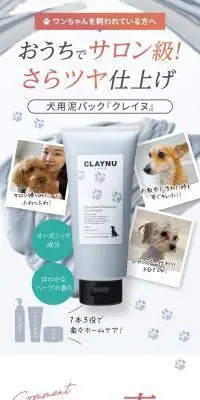クレイヌのLPデザイン（ペットフード ・ ペット用品／グリーン系／かわいい系）PC版