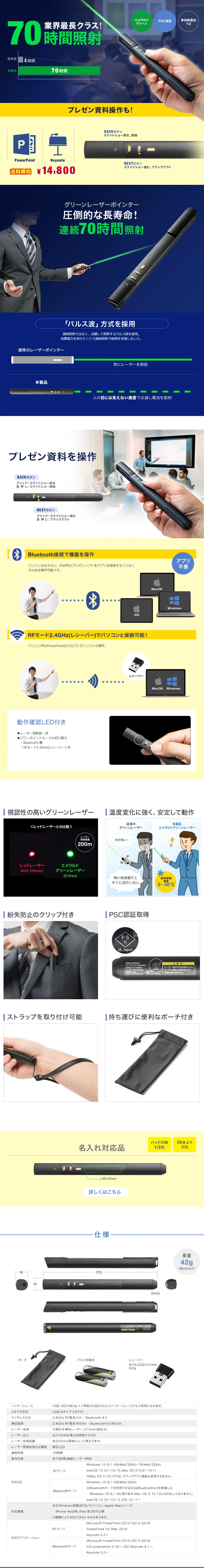 Green Laser Pointer LP design (Consumer electronics / Shades of blue / Trust and Safety) PC version