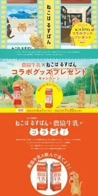 ねこは るすばんのLPデザイン（イベント・キャンペーン・ギフト／イエロー系／かわいい系）PC版