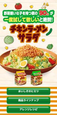 チキンラーメンサラダシリーズ