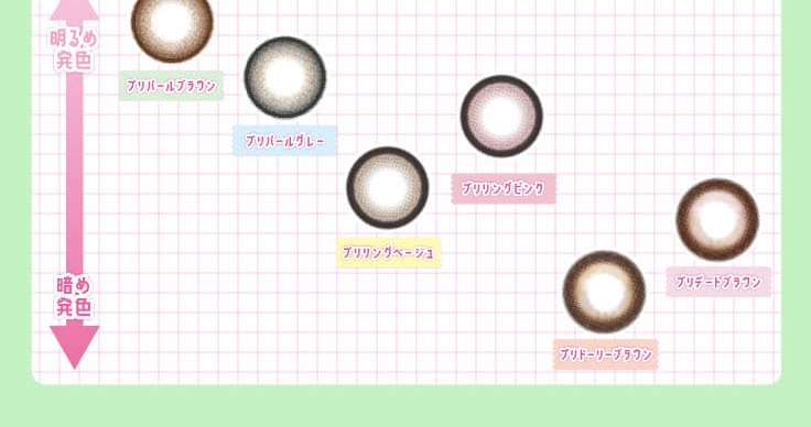 Primore LP design (Cosmetics, makeup, and contact lenses / White-based / Cute style)