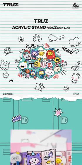 アクリルスタンド ver.2 DECO PACKのLPデザイン（インテリア・小物・雑貨／グリーン系／かわいい系）スマホ版