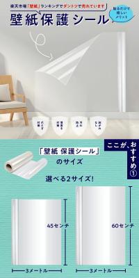 Wallpaper protection sticker
